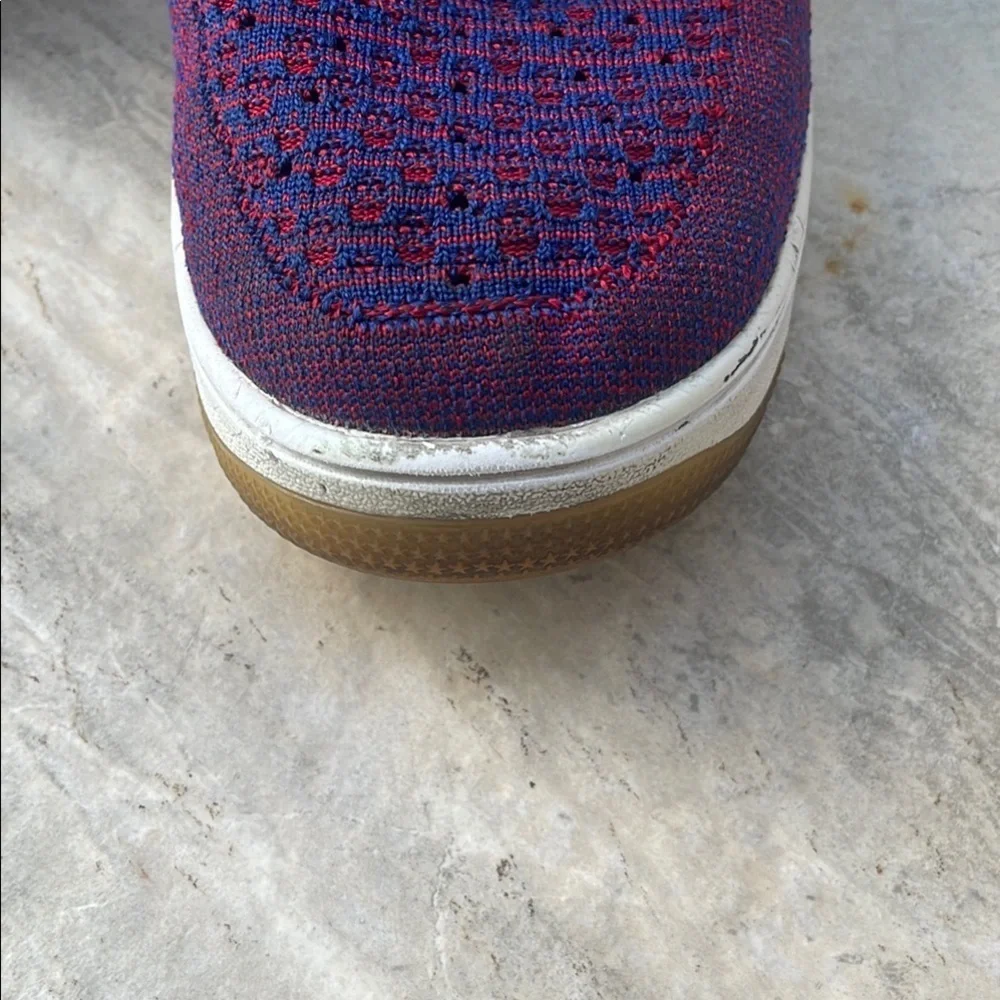 Nike Blue and Red Sneakers for Everyday Style